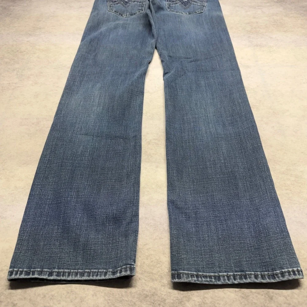 Buckle BKE Jake Mens Straight Leg Jeans 30x34 Blue Denim Y2K Skater Streetwear - Picture 10 of 11